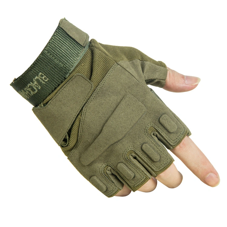 Riding Camping Combat Training Half Finger Sport Tactical Wholesale Gloves