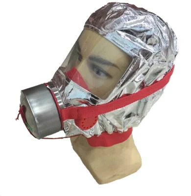 Masque facial de sécurité d'évacuation d'urgence incendie avec approbation CE
