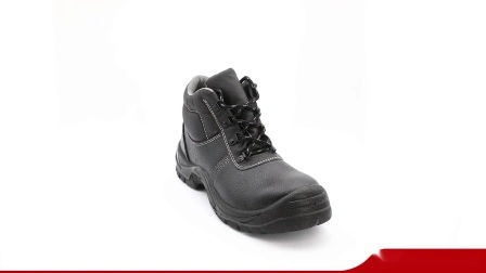 Chaussures de sécurité en cuir véritable à coupe haute Chaussures de travail