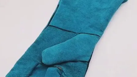Gants de soudage en cuir résistant à la chaleur à Guangzhou