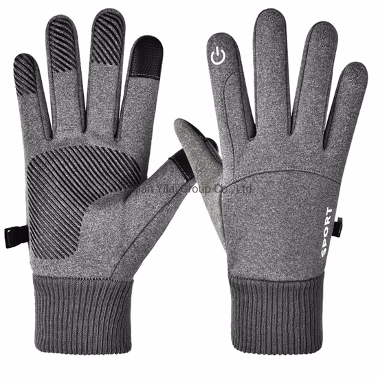 SAUVEUR Amazon Vente Chaude Écran Tactile Doigts Hiver Chaud Ski Moto Équitation Camping Électrique À Piles Gants Chauffants